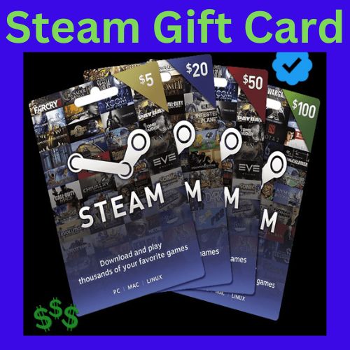 New steam gift card Secret code-2024